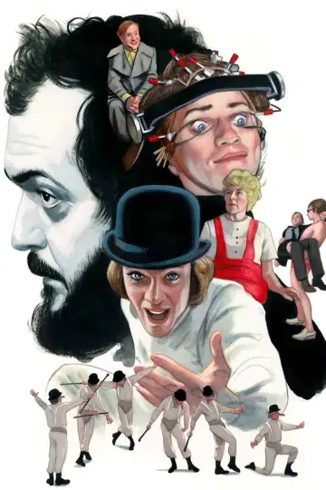 Plakat do filmu "Mechaniczna pomarańcza" #1626849