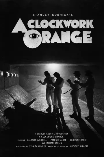 Plakat do filmu "Mechaniczna pomarańcza" #1723969