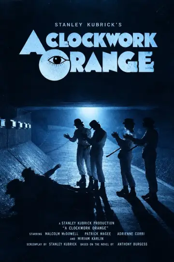 Plakat do filmu "Mechaniczna pomarańcza" #1723970