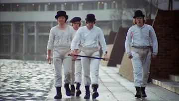 Zasłona do filmu "Mechaniczna pomarańcza" #175902