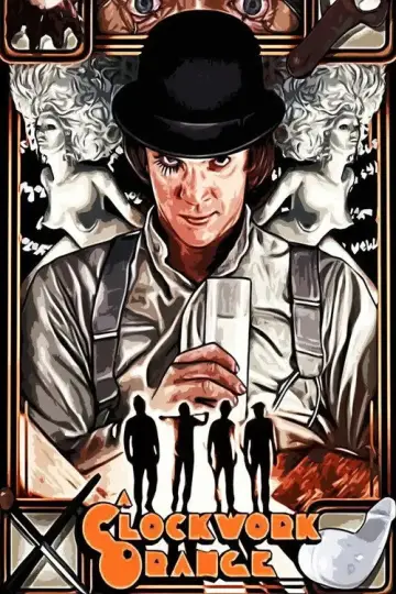 Plakat do filmu "Mechaniczna pomarańcza" #1796670