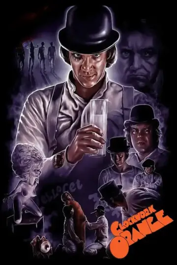Plakat do filmu "Mechaniczna pomarańcza" #1796671