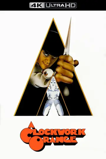 Plakat do filmu "Mechaniczna pomarańcza" #50205