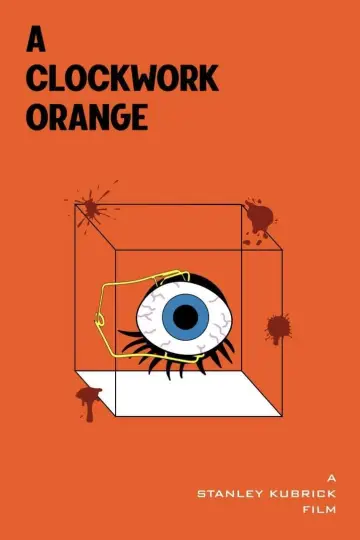 Plakat do filmu "Mechaniczna pomarańcza" #50219