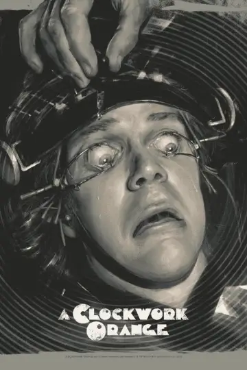 Plakat do filmu "Mechaniczna pomarańcza" #50228