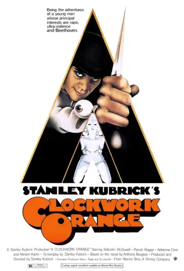 Plakat do filmu "Mechaniczna pomarańcza" #50241