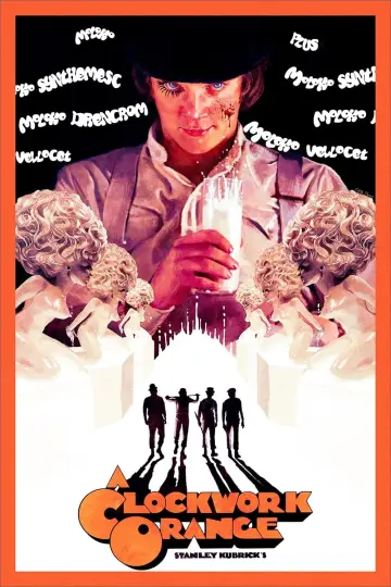 Plakat do filmu "Mechaniczna pomarańcza" #50255
