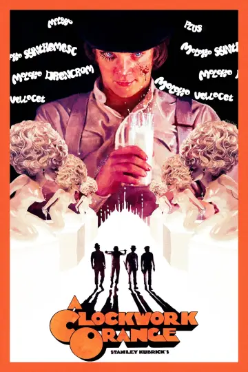 Plakat do filmu "Mechaniczna pomarańcza" #50257