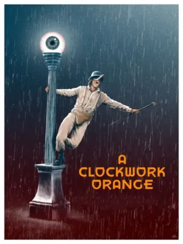Plakat do filmu "Mechaniczna pomarańcza" #50269