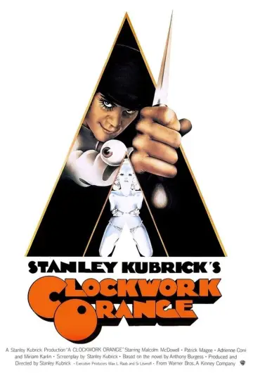 Plakat do filmu "Mechaniczna pomarańcza" #603863
