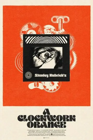 Plakat do filmu "Mechaniczna pomarańcza" #603867