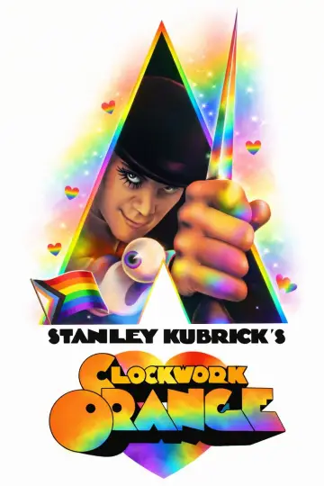 Plakat do filmu "Mechaniczna pomarańcza" #750005