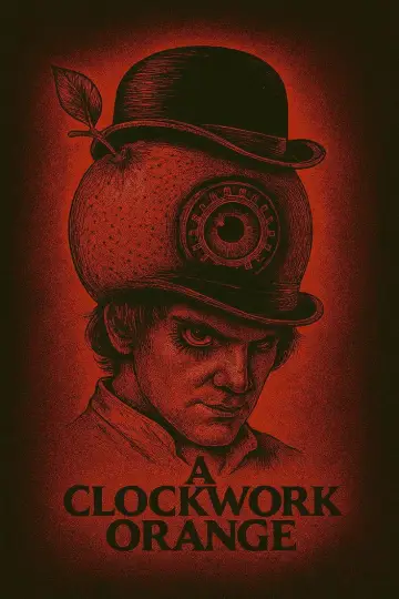 Plakat do filmu "Mechaniczna pomarańcza" #836446