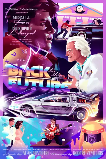 Plakat do filmu "Powrót do przyszłości" #30551