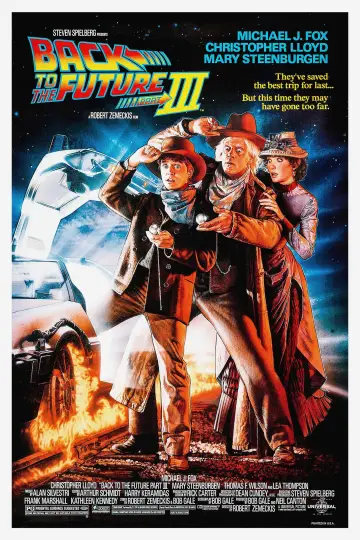 Plakat do filmu "Powrót do przyszłości III" #55842