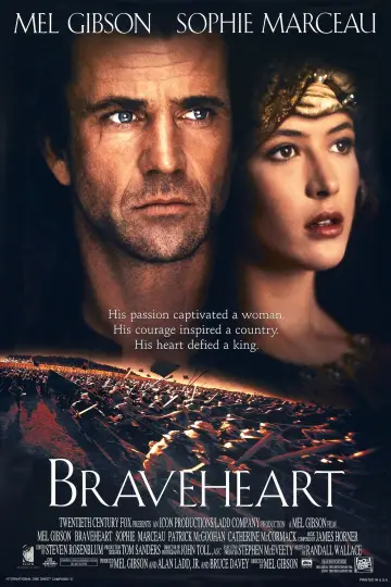 Plakat do filmu "Braveheart - Waleczne Serce" #48603