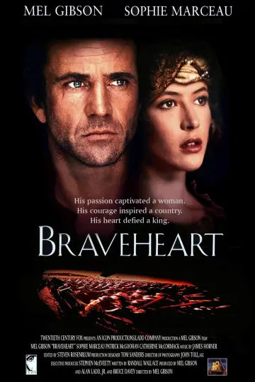 Plakat do filmu "Braveheart - Waleczne Serce" #48633