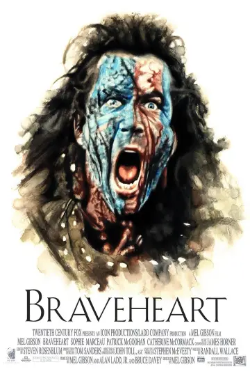 Plakat do filmu "Braveheart - Waleczne Serce" #48636