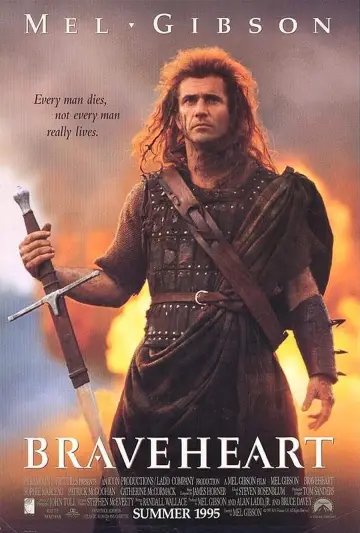 Plakat do filmu "Braveheart - Waleczne Serce" #48637