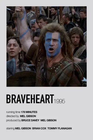 Plakat do filmu "Braveheart - Waleczne Serce" #48645