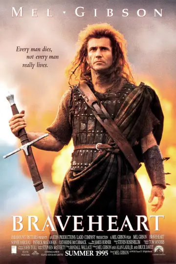 Plakat do filmu "Braveheart - Waleczne Serce" #590510