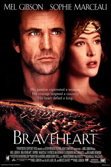 Plakat do filmu "Braveheart - Waleczne Serce" #590518