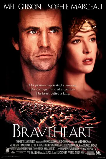Plakat do filmu "Braveheart - Waleczne Serce" #590519