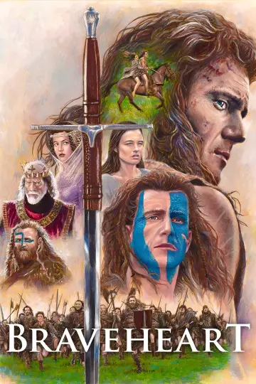 Plakat do filmu "Braveheart - Waleczne Serce" #590532