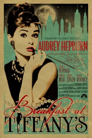 Plakat do filmu "Śniadanie u Tiffany