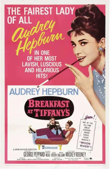 Plakat do filmu "Śniadanie u Tiffany