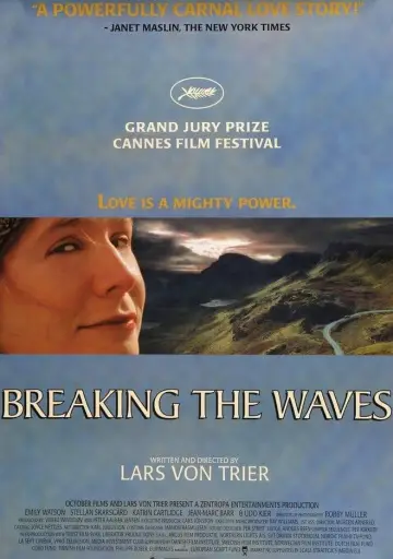 Plakat do filmu "Przełamując fale" #906983