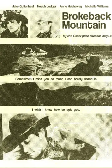 Plakat do filmu "Tajemnica Brokeback Mountain" #1198112