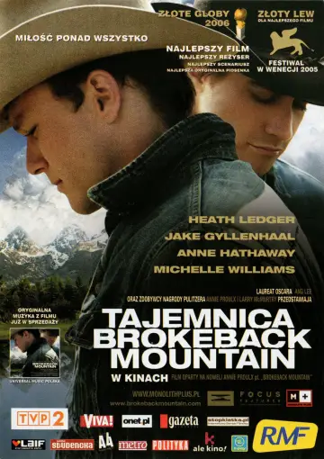 Plakat do filmu "Tajemnica Brokeback Mountain" #520951