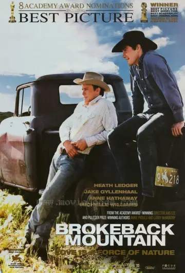 Plakat do filmu "Tajemnica Brokeback Mountain" #59048