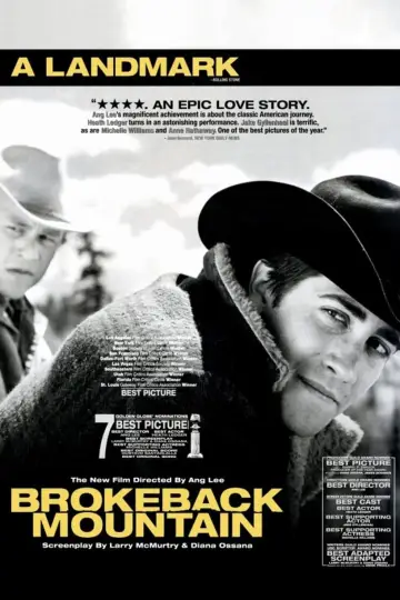 Plakat do filmu "Tajemnica Brokeback Mountain" #59049