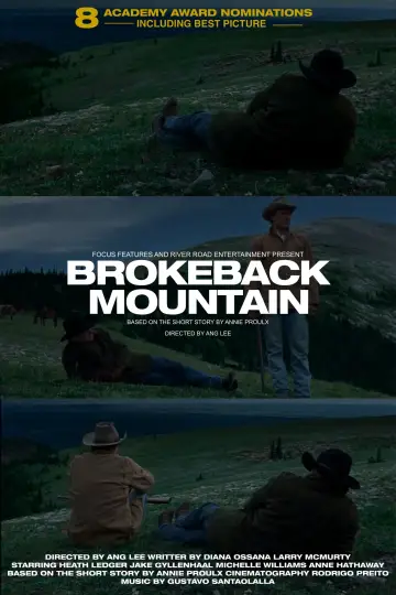 Plakat do filmu "Tajemnica Brokeback Mountain" #59055