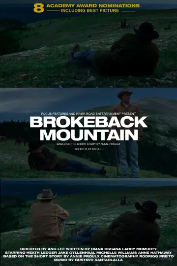 Plakat do filmu "Tajemnica Brokeback Mountain" #59056