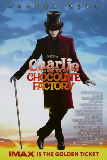 Plakat do filmu "Charlie i fabryka czekolady" #164344