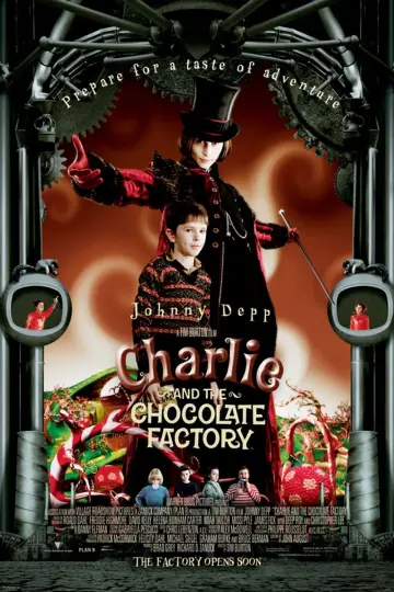 Plakat do filmu "Charlie i fabryka czekolady" #164347