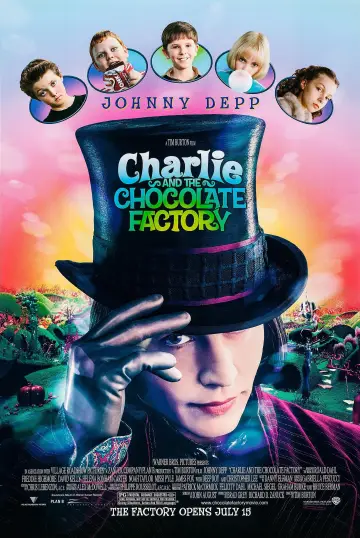 Plakat do filmu "Charlie i fabryka czekolady" #164352