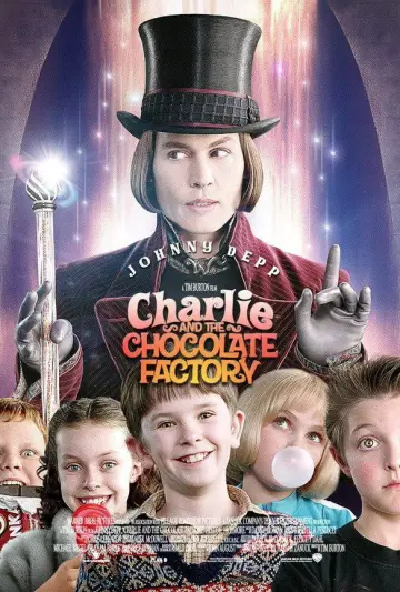 Plakat do filmu "Charlie i fabryka czekolady" #559350