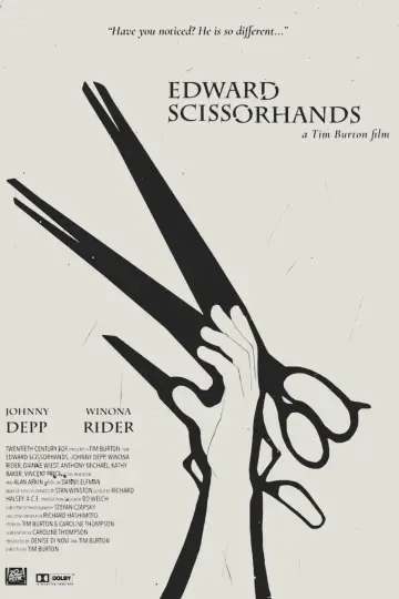 Plakat do filmu "Edward Nożycoręki" #1178878