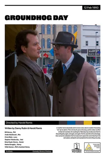 Plakat do filmu "Dzień świstaka" #961733
