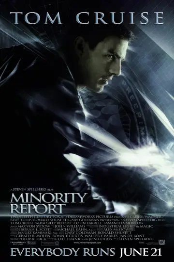 Plakat do filmu "Raport mniejszości" #156239