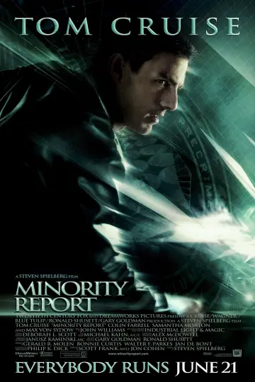 Plakat do filmu "Raport mniejszości" #640552
