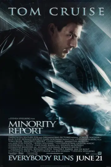 Plakat do filmu "Raport mniejszości" #640559