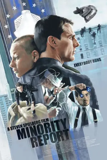 Plakat do filmu "Raport mniejszości" #837707