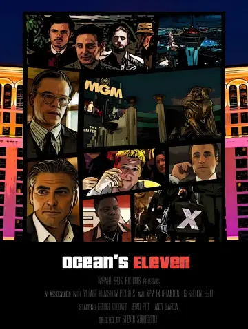 Plakat do filmu "Ocean