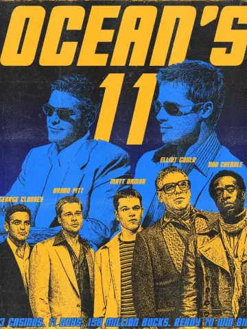 Plakat do filmu "Ocean