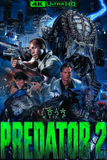 Plakat do filmu "Predator 2" #293681